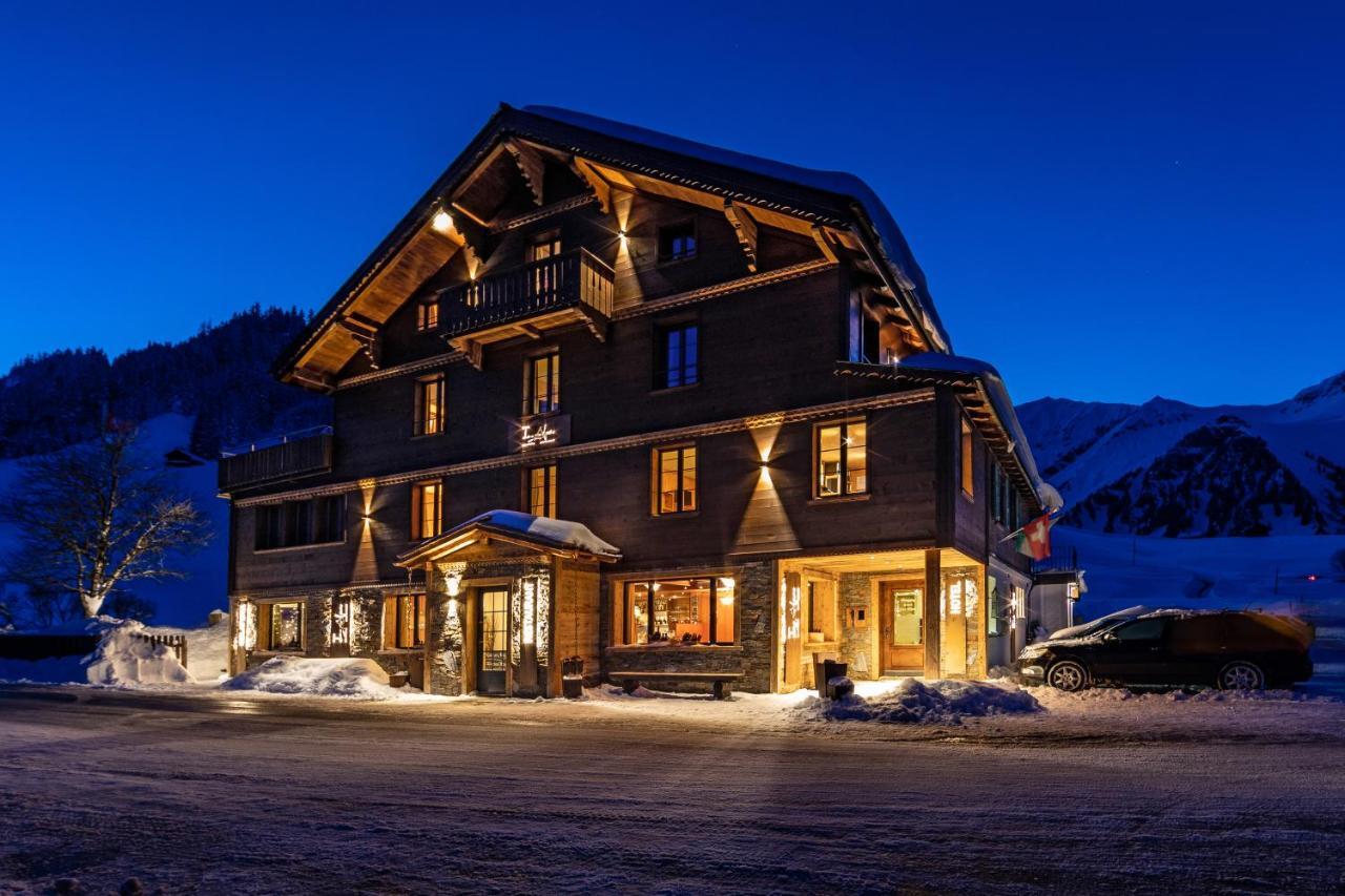 Hotel Des Alpes Adelboden Exterior foto